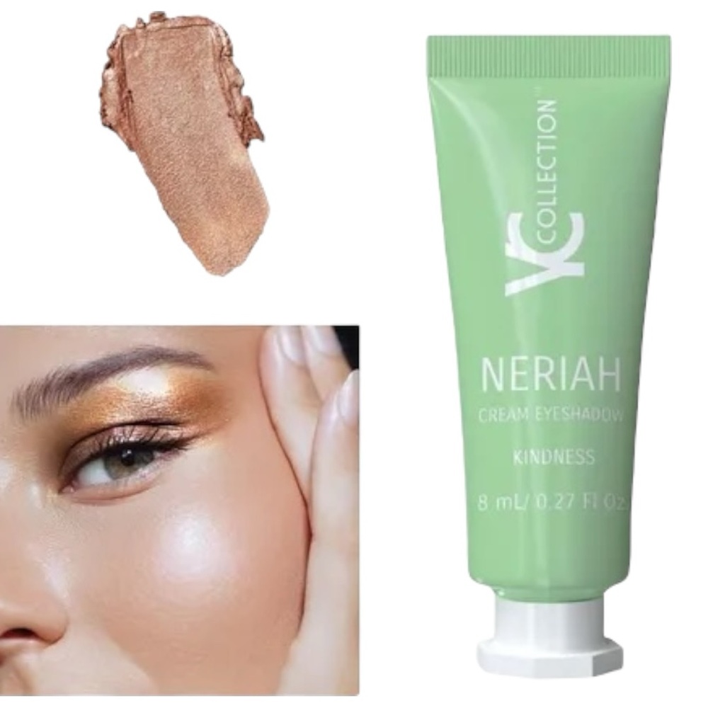 YC Collection Neriah Cream Eyeshadow in Kindness Metallic Rose Gold Eyeshadow